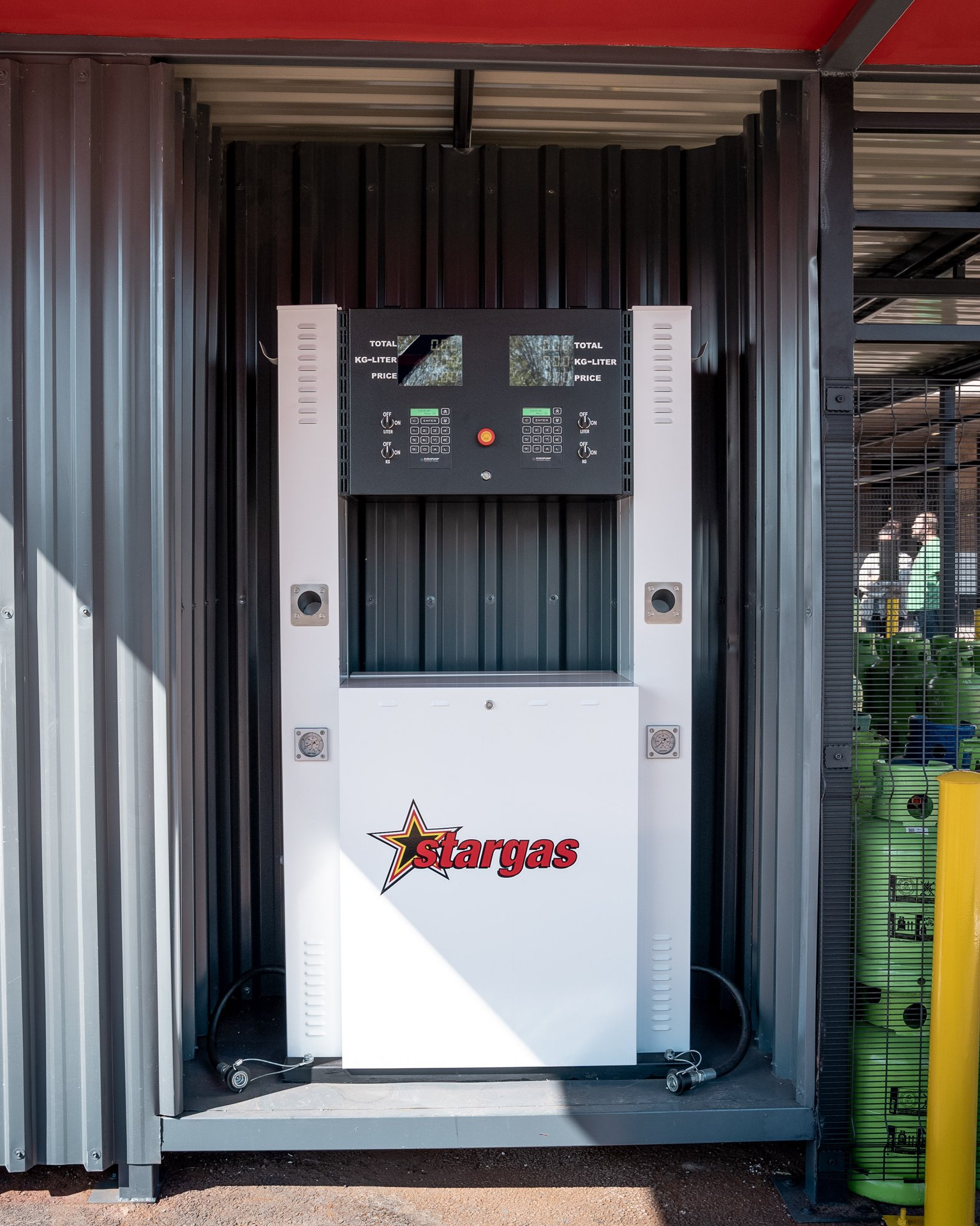 Stargas Autogas dispenser at a drive-thru