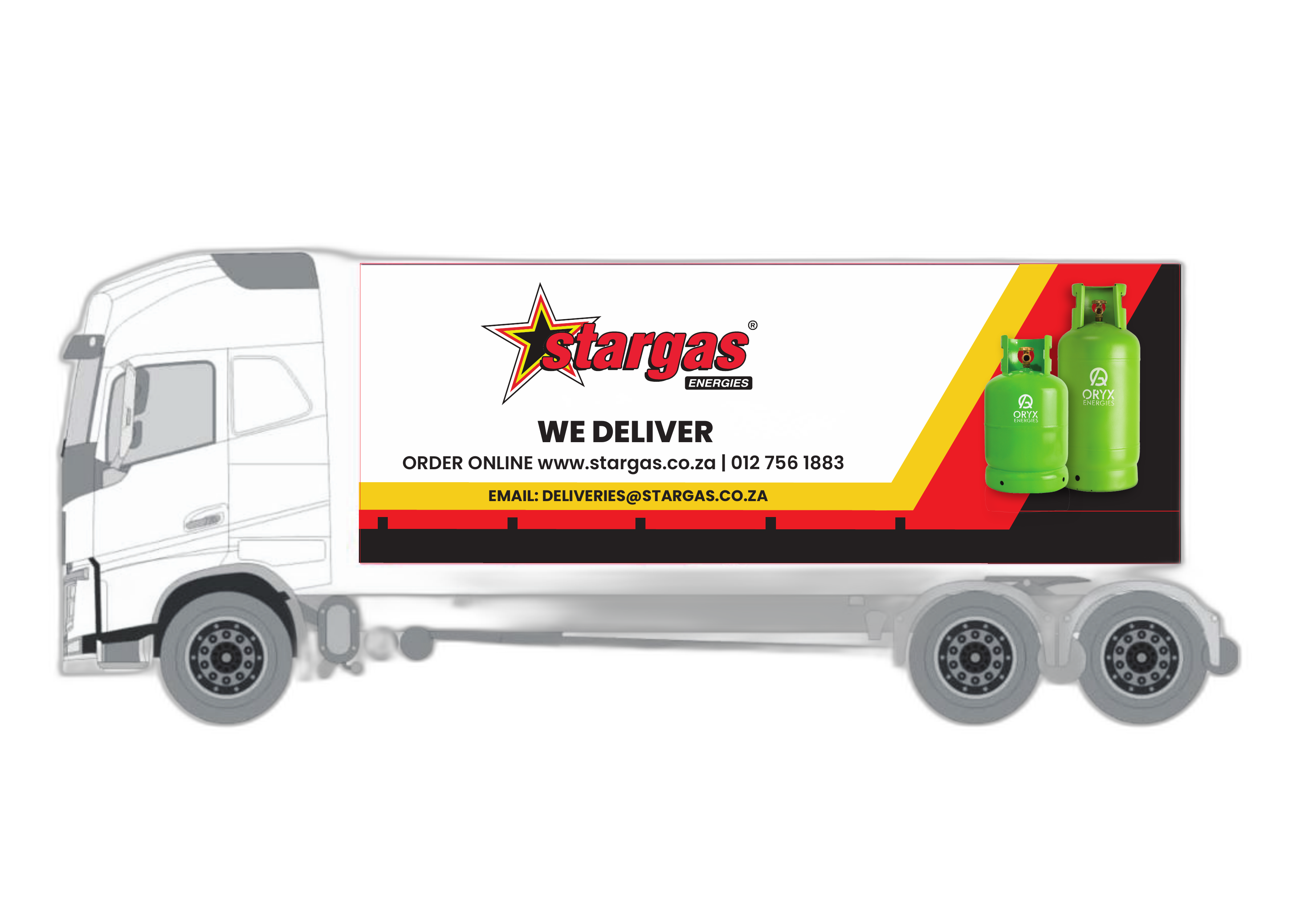 Stargas gas delivery truck