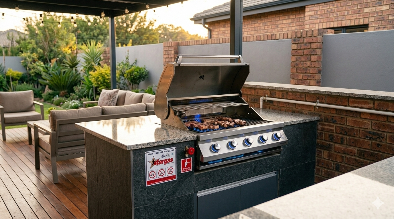 Gas Braai Installation