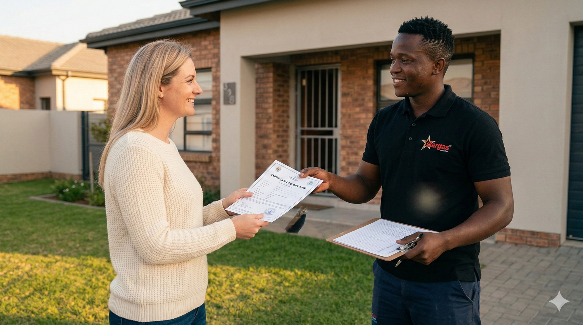 Certification and handover of completed installation